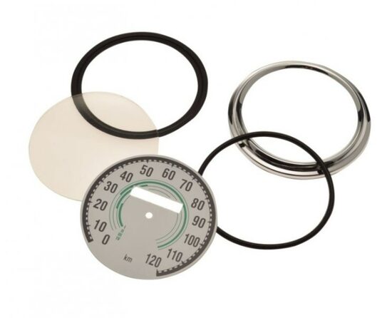 JAWA 250 350 apaļš 120 km/h  spidometra remonta komplekts