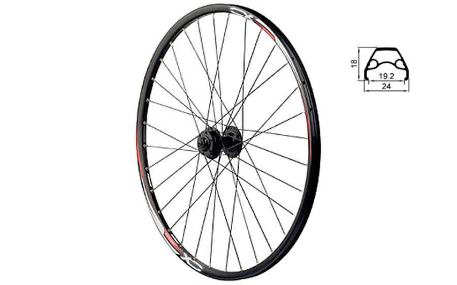 Priekšējais ritenis 26" Rodi Excalibur XC