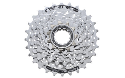 Aizmugurējais zvaigznītes bloks Shimano CS-HG51-8 Alivio