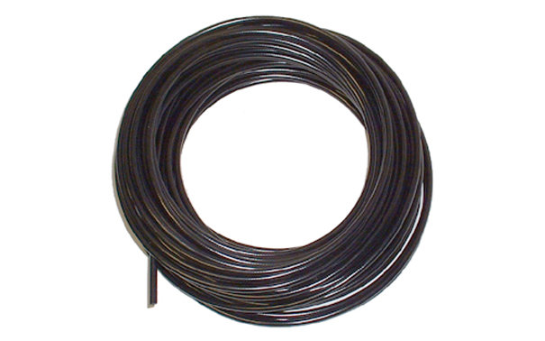Troses apvalks Alhonga melna krasa 5mm
