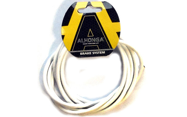 Troses apvalks Alhonga balta krasa 2m