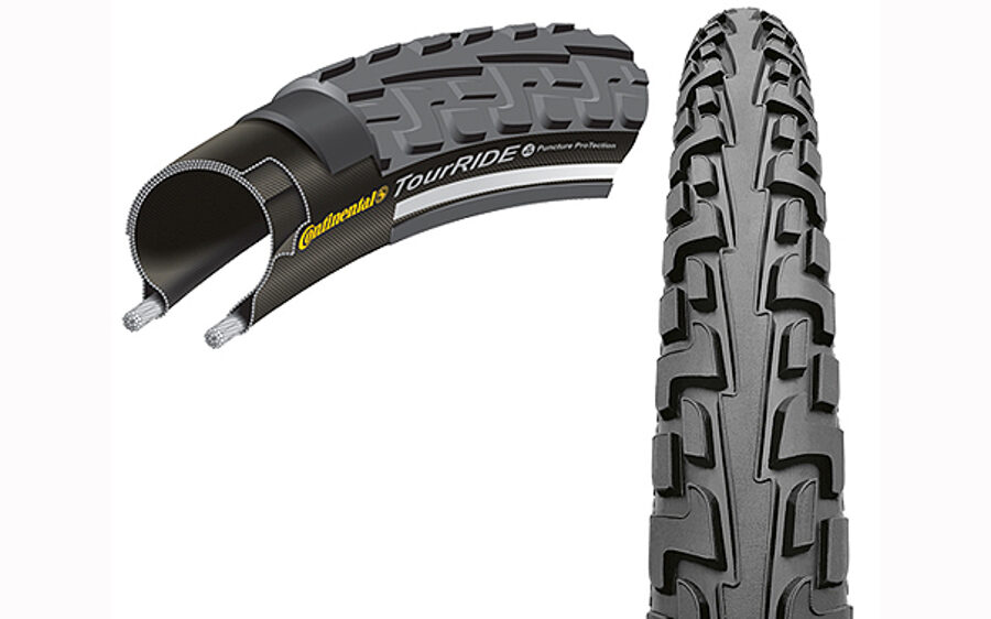 Velosipēda riepa Continental 700 x 35C Ride Tour