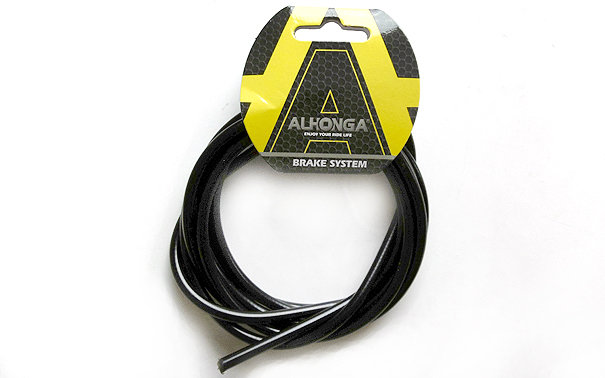 Troses apvalks Alhonga melns 2m