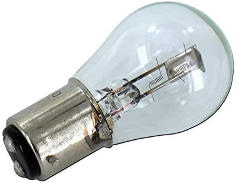 Spuldze 6V 15/15W  BA15D balta