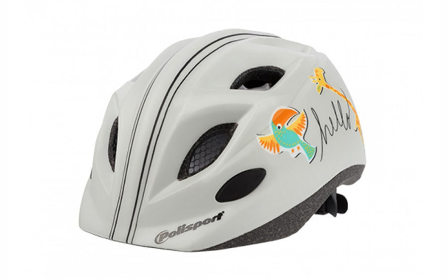 Velosipēdista ķivere Polisport Hello Giraffe Parrot