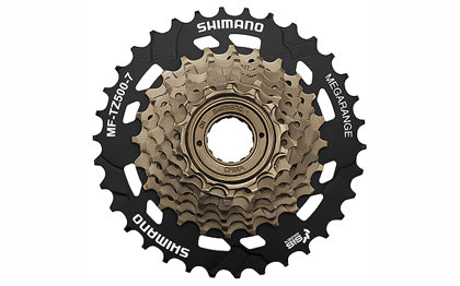 Zobratu bloks Shimano MF-TZ500 , 7S, 14-34T