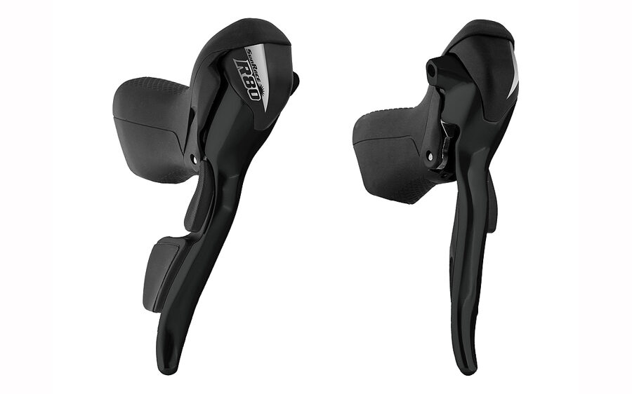 Pārslēdzēju un bremžu rokturi SunRace STR81 R8/L2-BOX PAIR