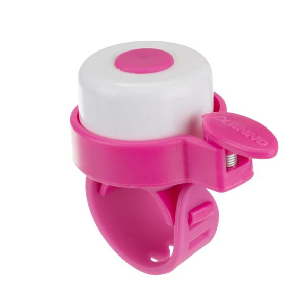 Zvaniņš BONIN rozā ar gumijas kronšteinu