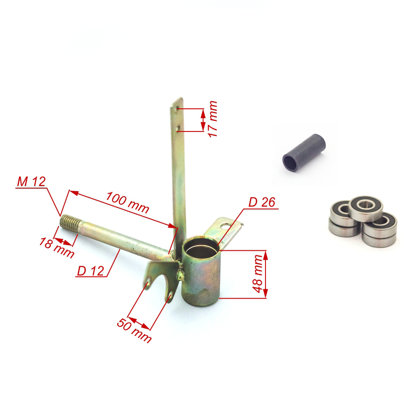 Priekšējais labais tilts Pocket Bike