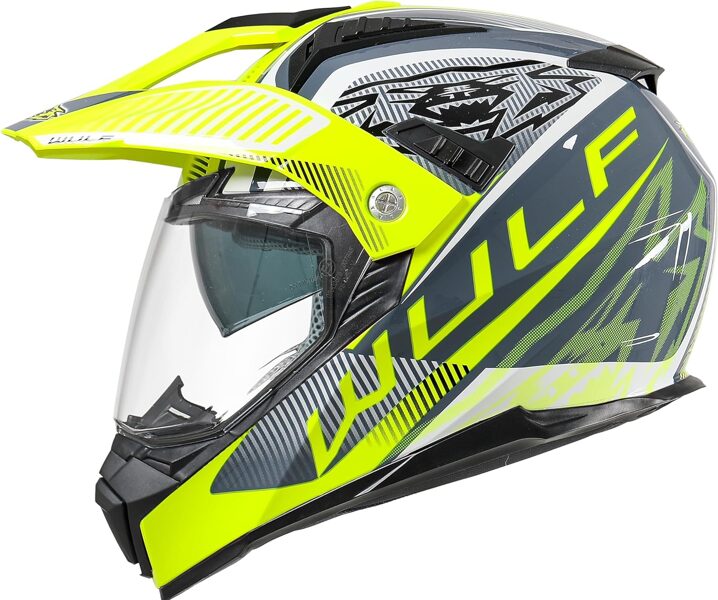 Ķivere M/X WULFSPORT Optima Dzeltens