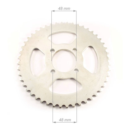 Aizmugurējais zobrats ATV 420 ķēdei