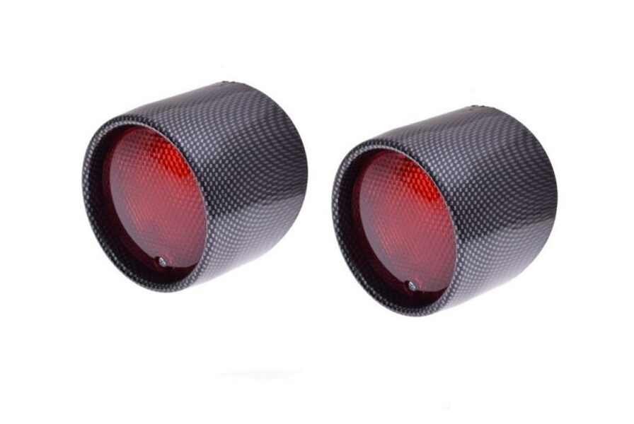 Aizmugures lukturis APRILIA SR50, CARBON-LOOK