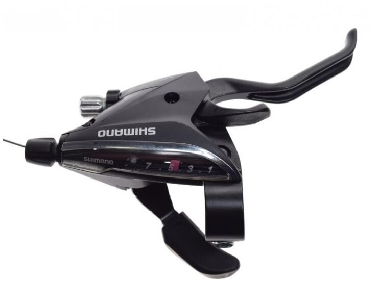 Pārslēdzēja un bremzes rokturis Shimano ST-EF500-7R-2F