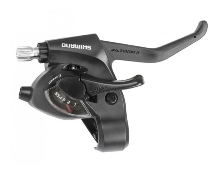 Pārslēdzēja un bremzes rokturis Shimano 6 ātrumi