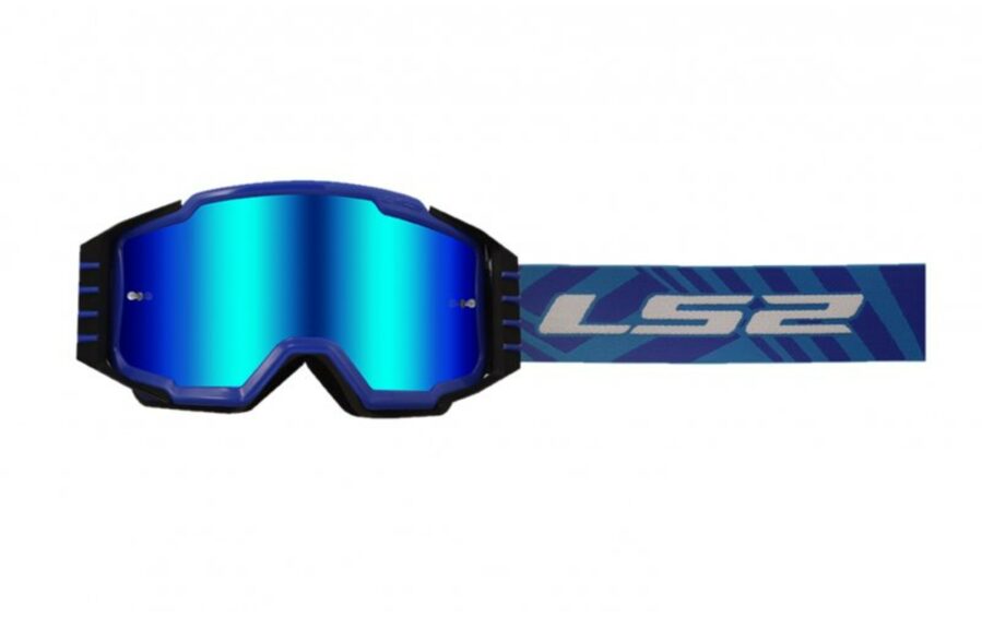 Enduro/motokrosa brilles LS2 PRO zilas