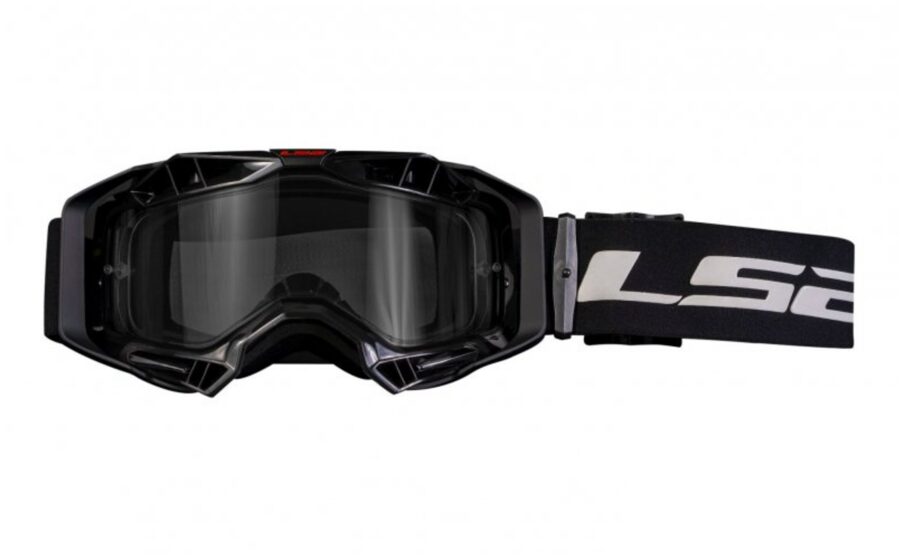 Enduro/motokrosa brilles AURA LS2 PINLOCK EXTRA melns