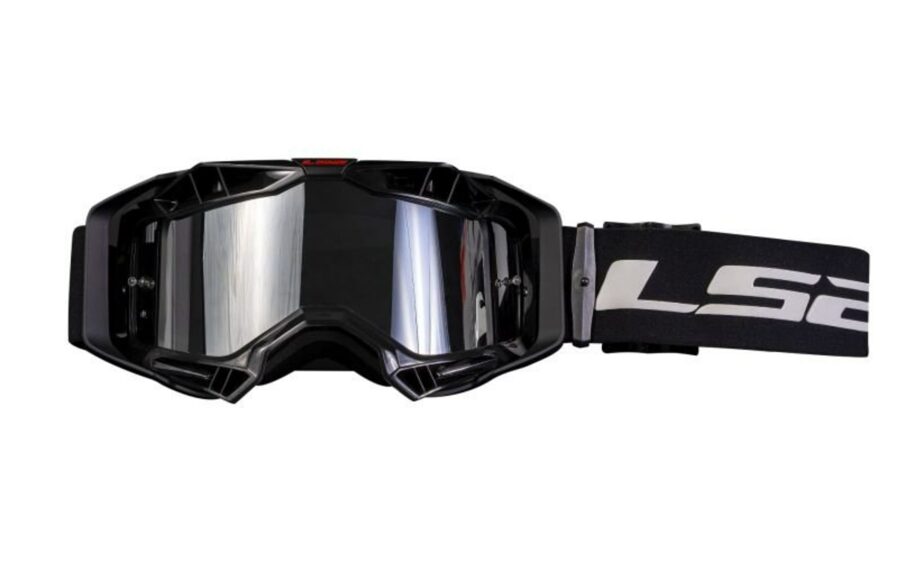 Enduro/motokrosa brilles AURA LS2 IRIDIUM VISOR melns
