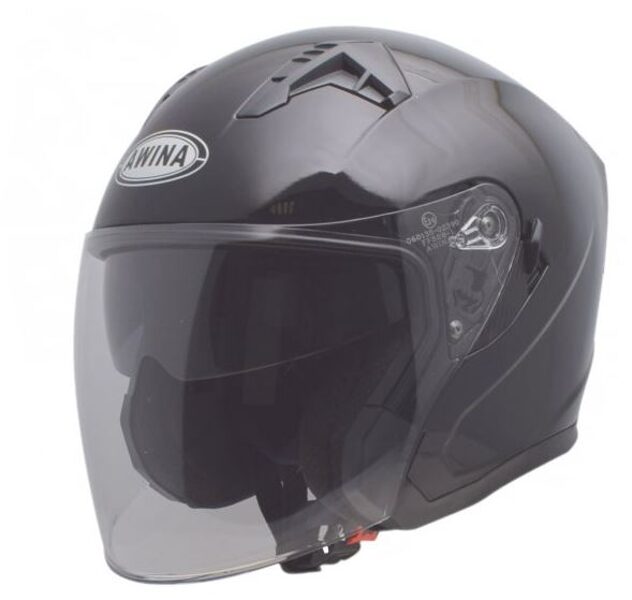 Moto ķivere OPEN FACE TYPE JK528 BLACK