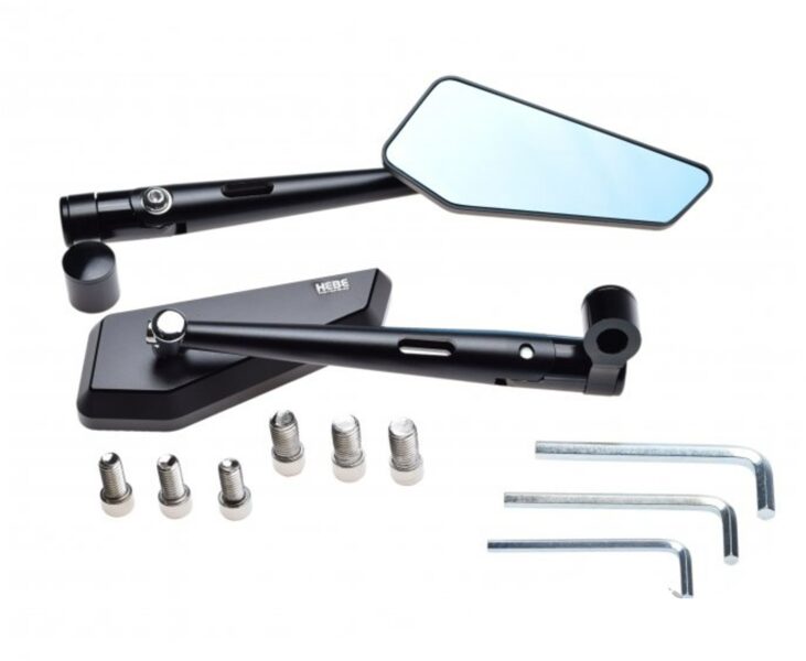 Spoguļu komplekts stiprināmie stūrē