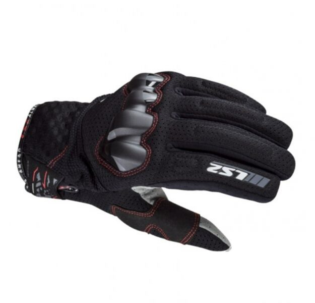 Moto cimdi LS2 CHAKI MAN GLOVES BLACK
