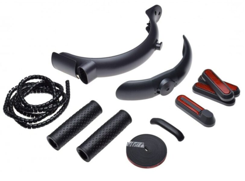 Plastmasas komplekts Xiaomi M365/Pro melns/sarkans