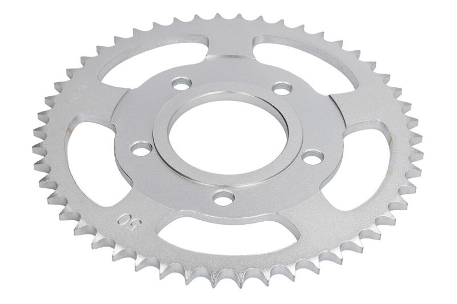 Aizmugurējais zobrats tērauda, ķēdes tips: 428, zobu skaits: 50