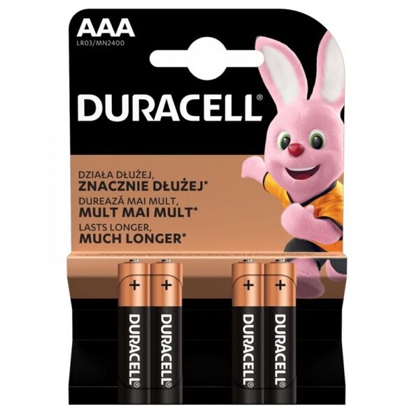 Sārma baterija R3 (AAA) 1.5V Duracell
