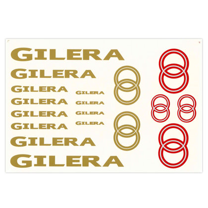 Uzlīmes GILERA 250*345mm