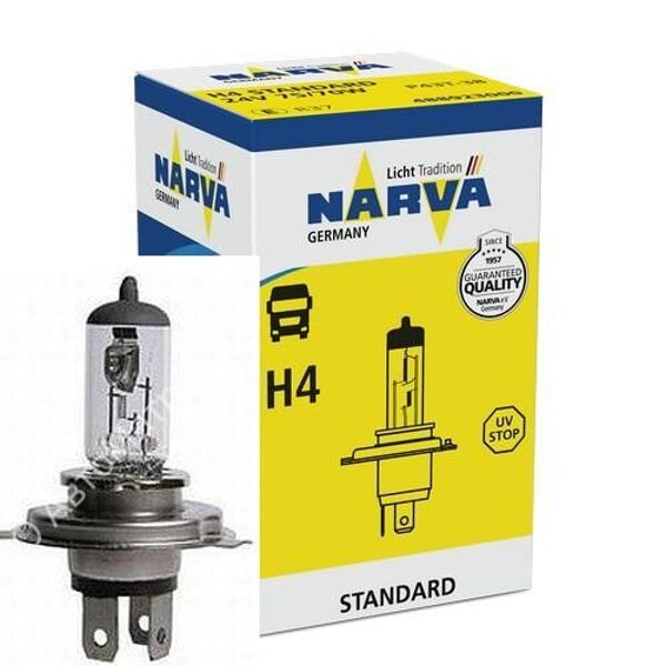Spuldze 12V 35/35W H4 Narva
