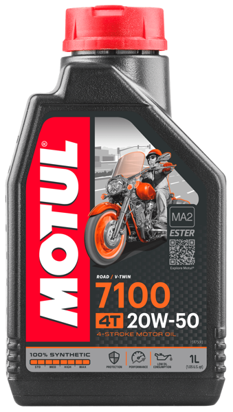 Motul sintētiskā eļļa 7100 4T 20W50